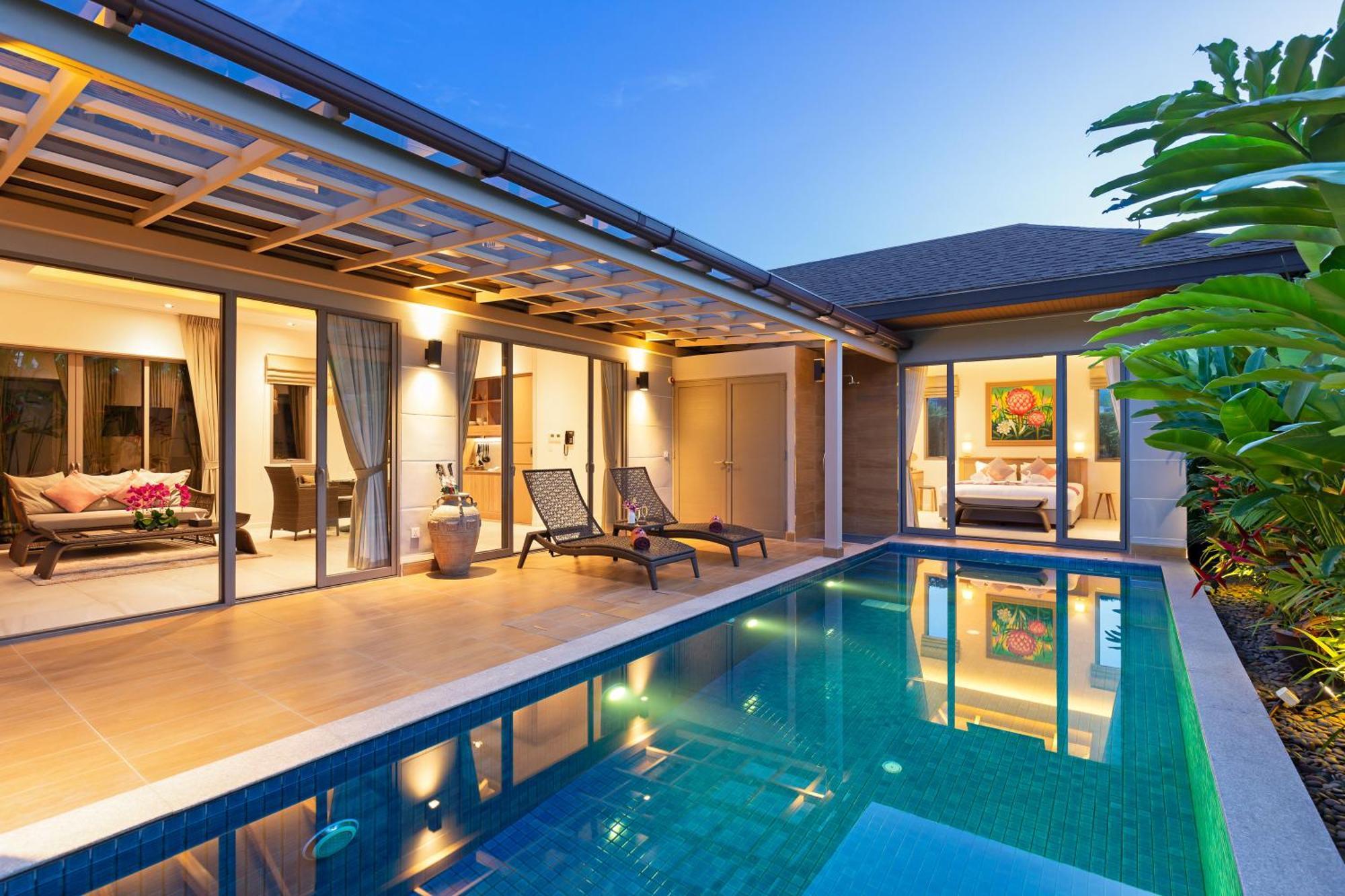 Private Resort Boutique Villa Dalaa 5 With Eco Pool, Near شاطئ كامالا المظهر الخارجي الصورة